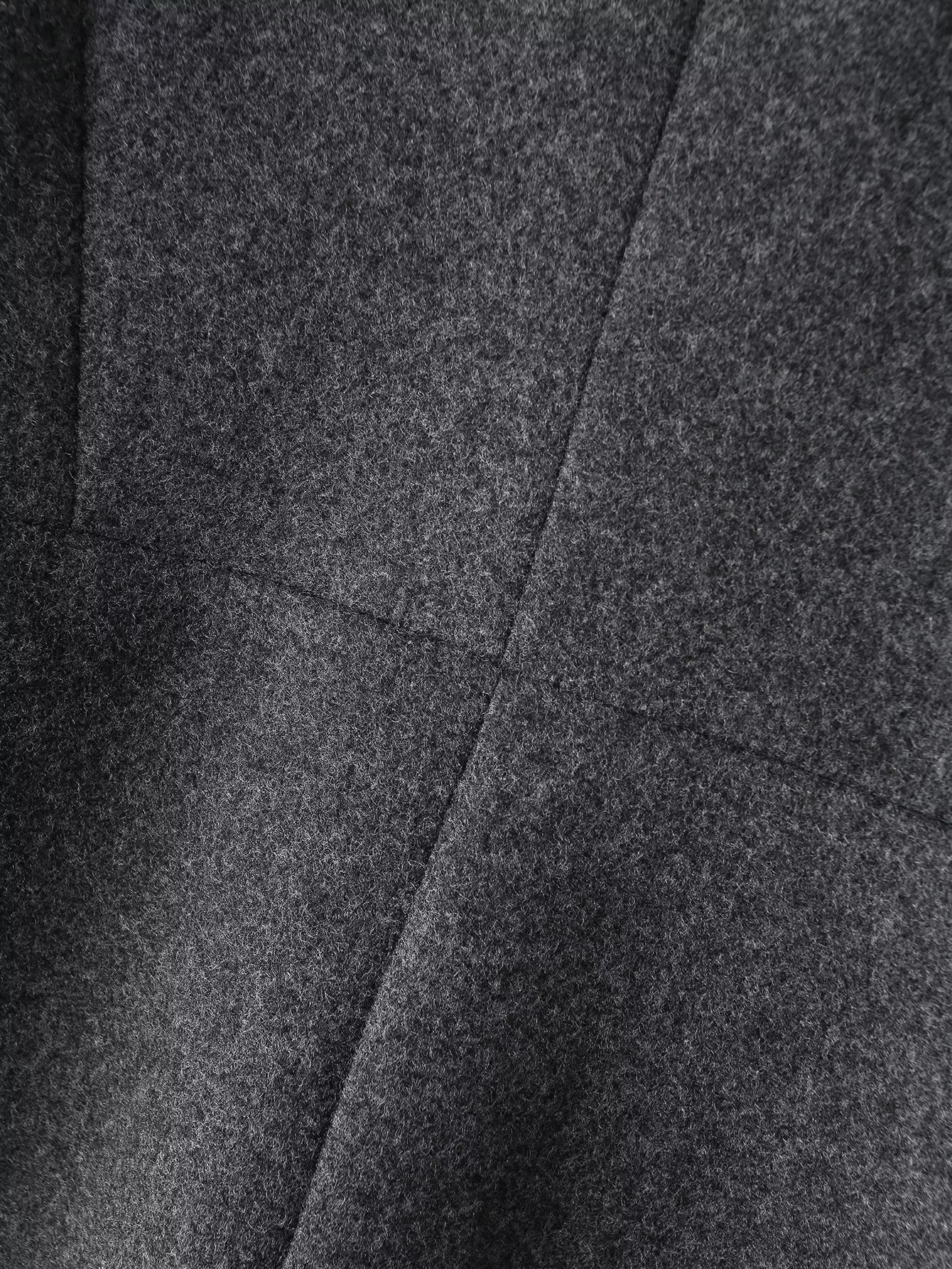 Woolen Double Breasted Coat