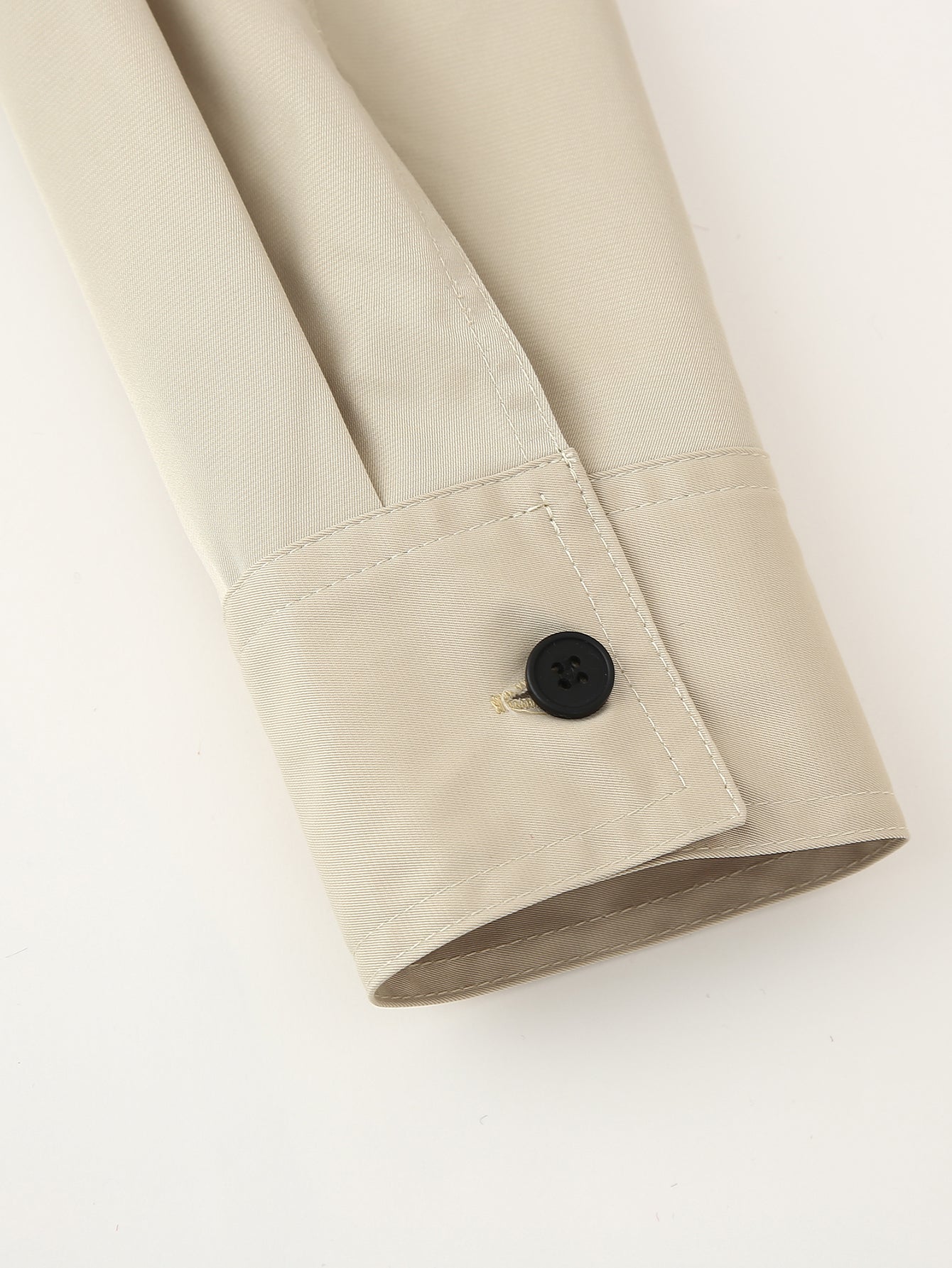 Trench Waistband Dress Coat