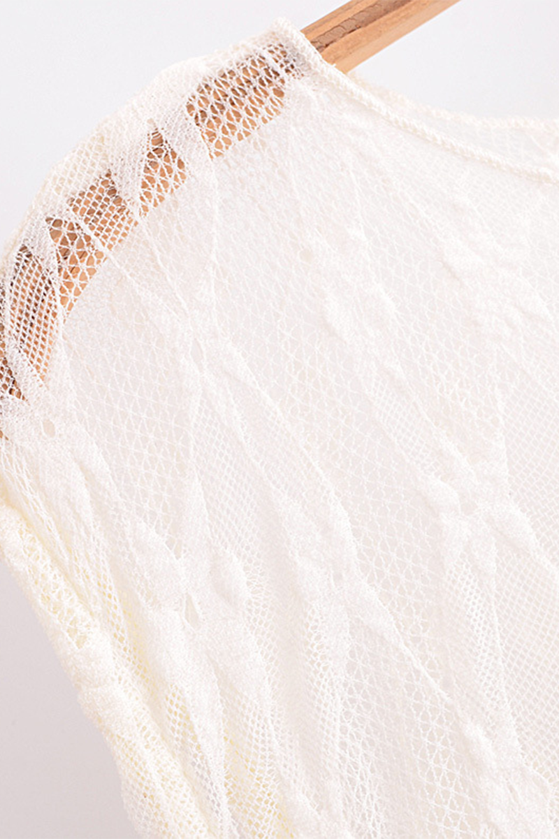 Sexy Spitze Unregelmäßigen O Hals Unregelmäßigen Kleider