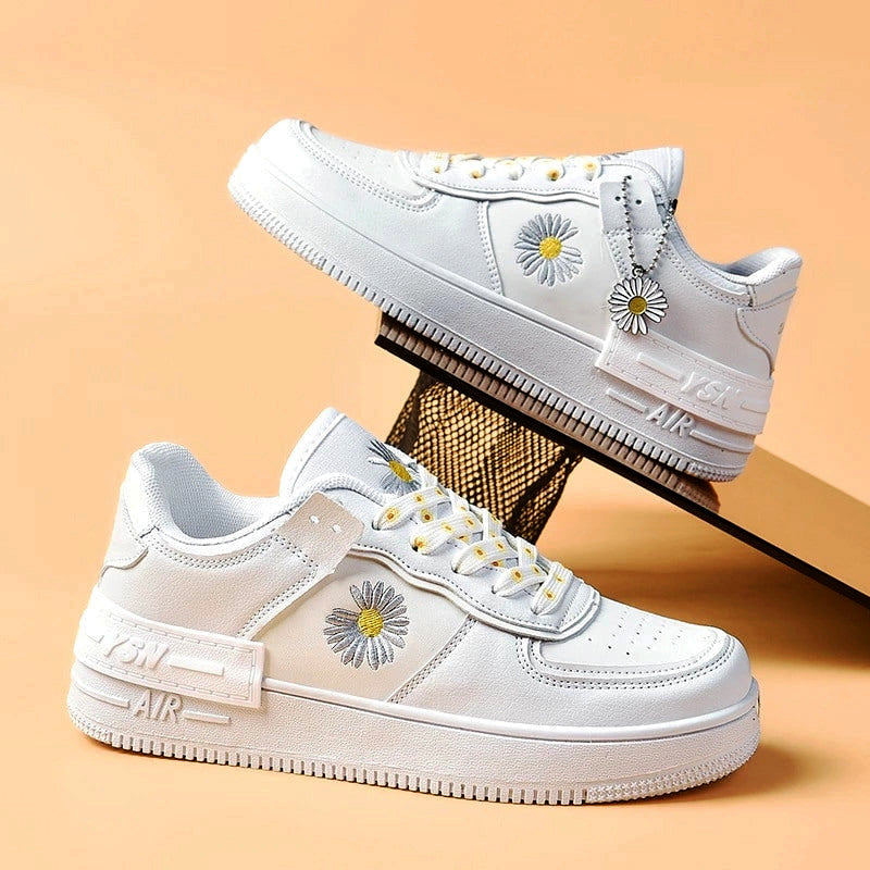 Baskets fleuries Elise Leroy