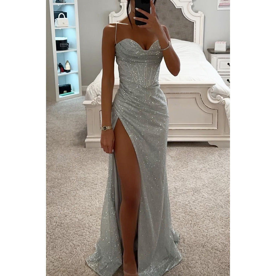 Formal High Split Sexy Gown