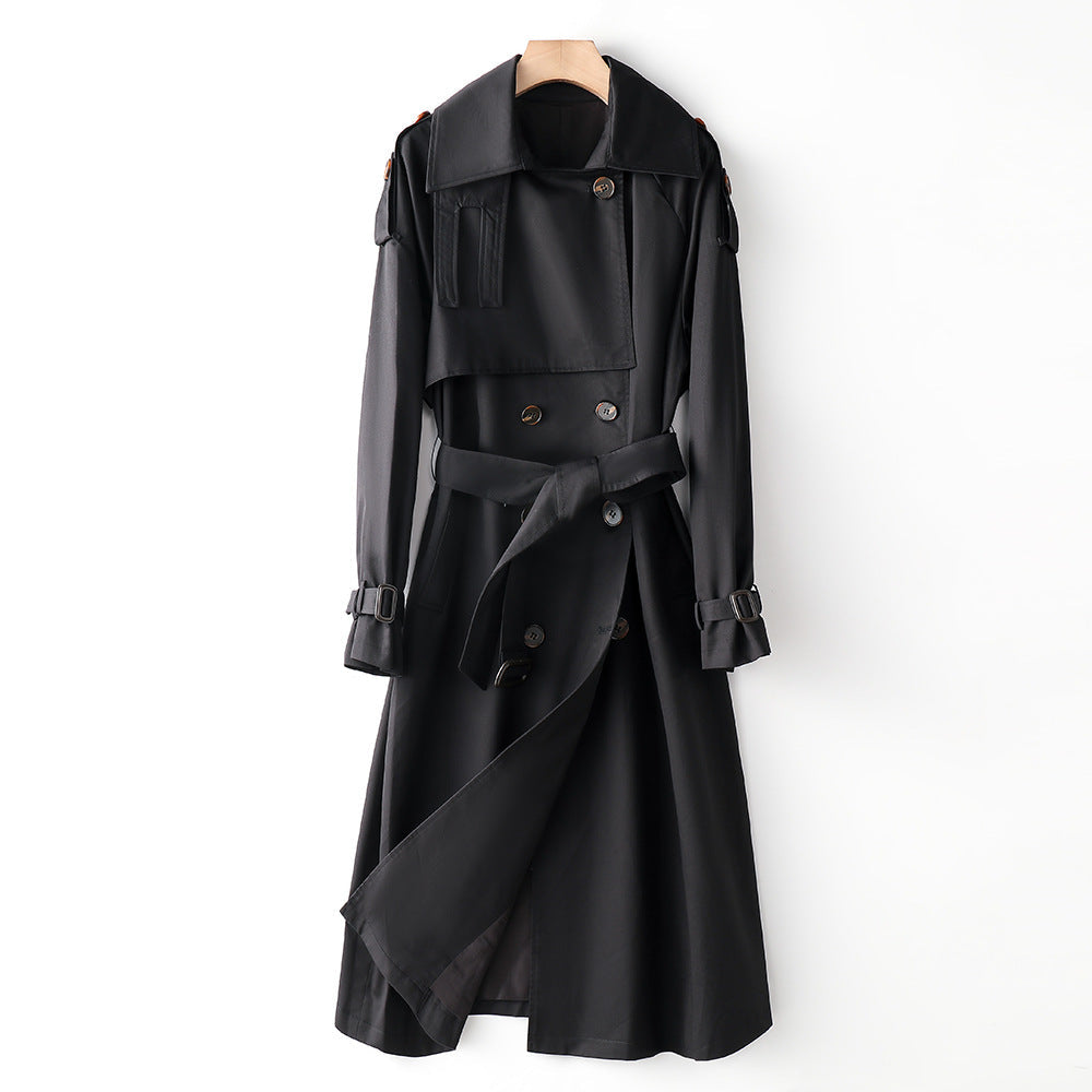 Overknee Slimming Trench Coat