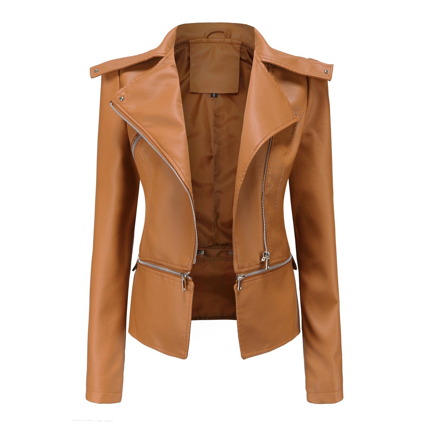 Faux Leather Coat Day to Night Jacket