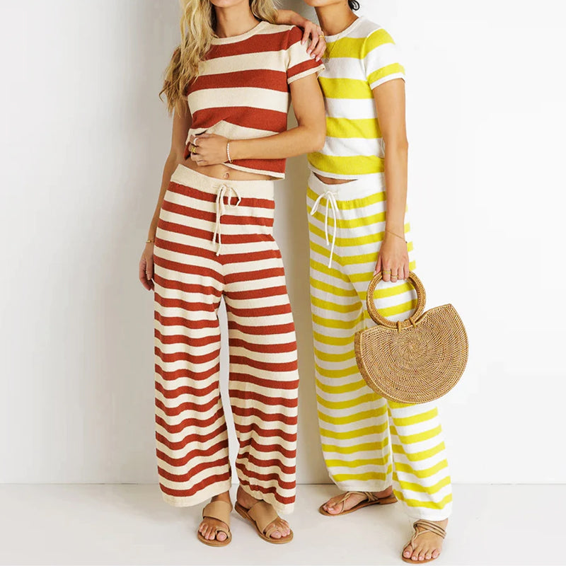 Sofia Amoretti - Ensemble 2 pièces rayé