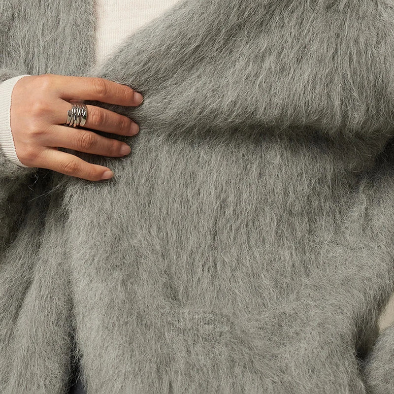 Sofia Amoretti Cardigan en alpaga ultra doux