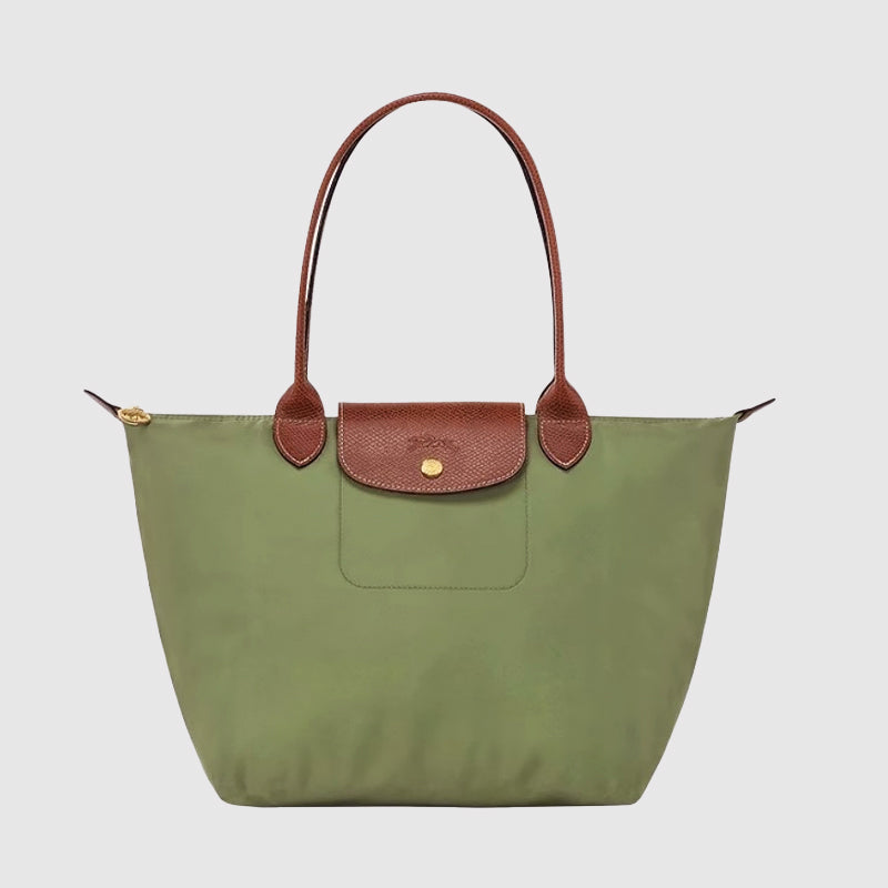Valentina Rossi Tote Bag with Leather Trim