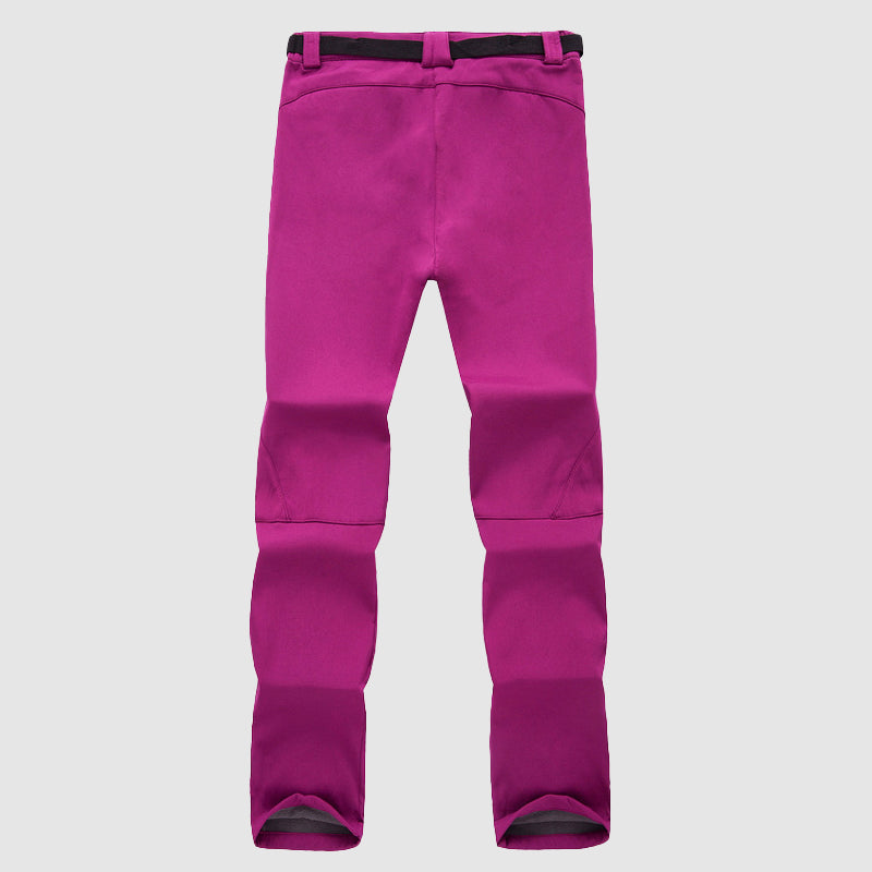 Women’s Softshell Outdoor Pants with Thermal Fleece Lining