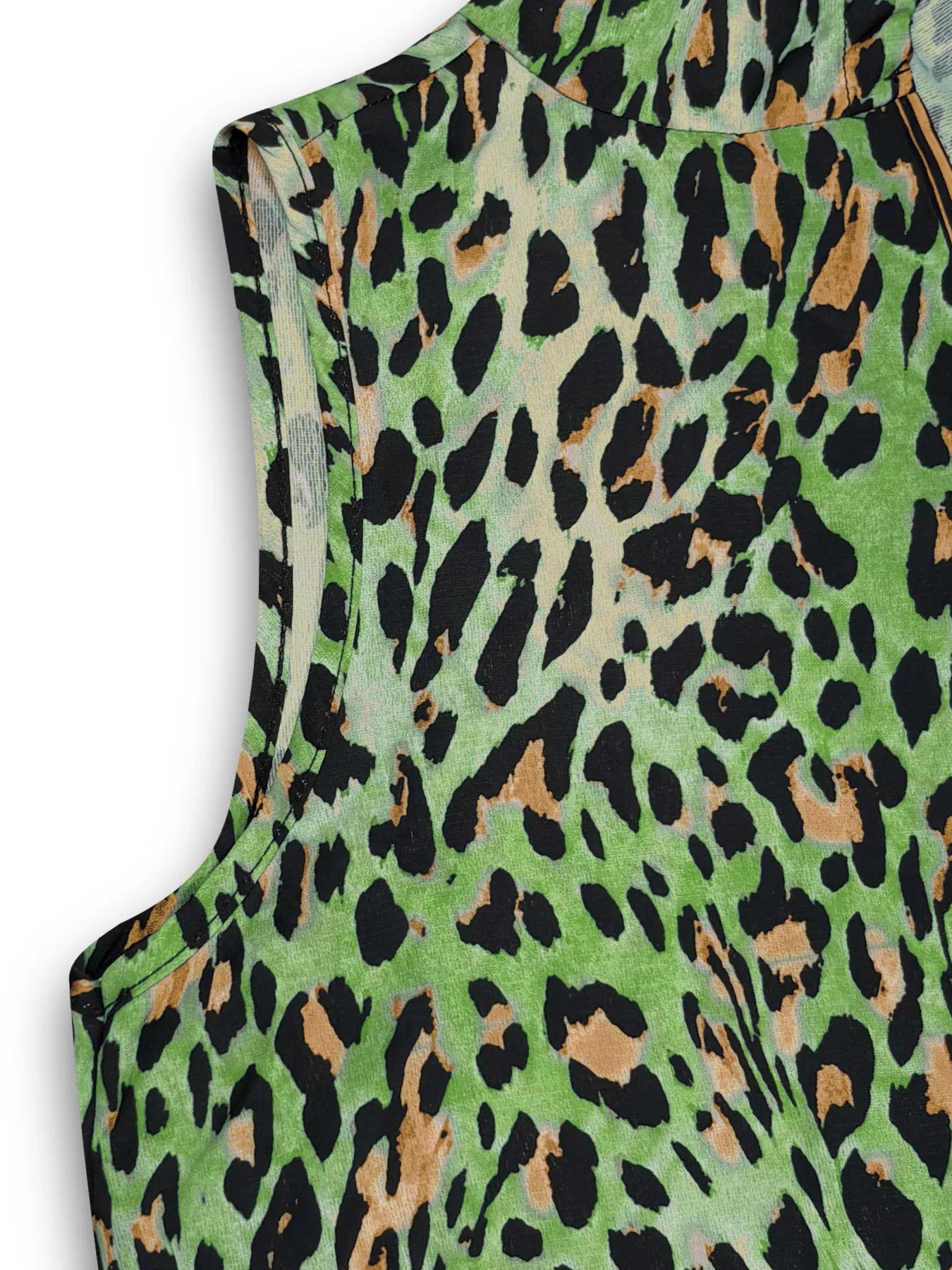 Leopard Zip Front Hooded Dress