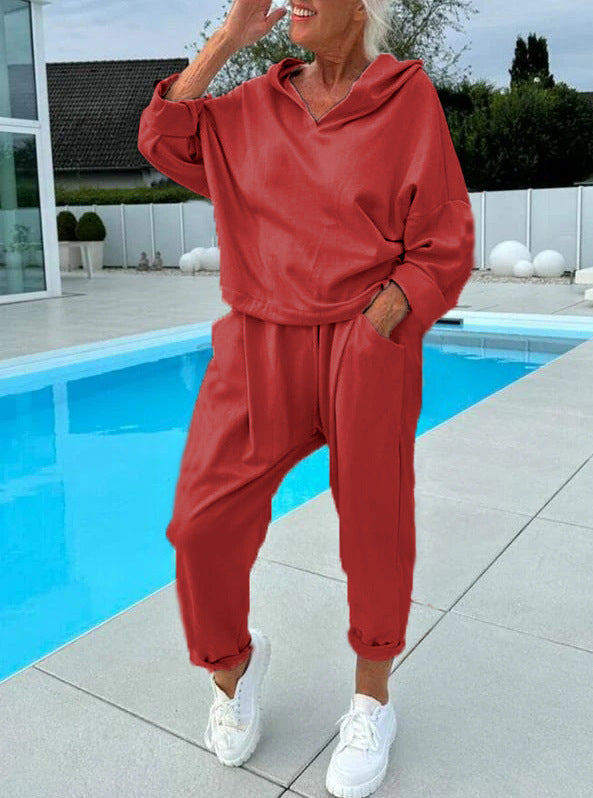 Ensemble sweat à capuche et pantalon confortable