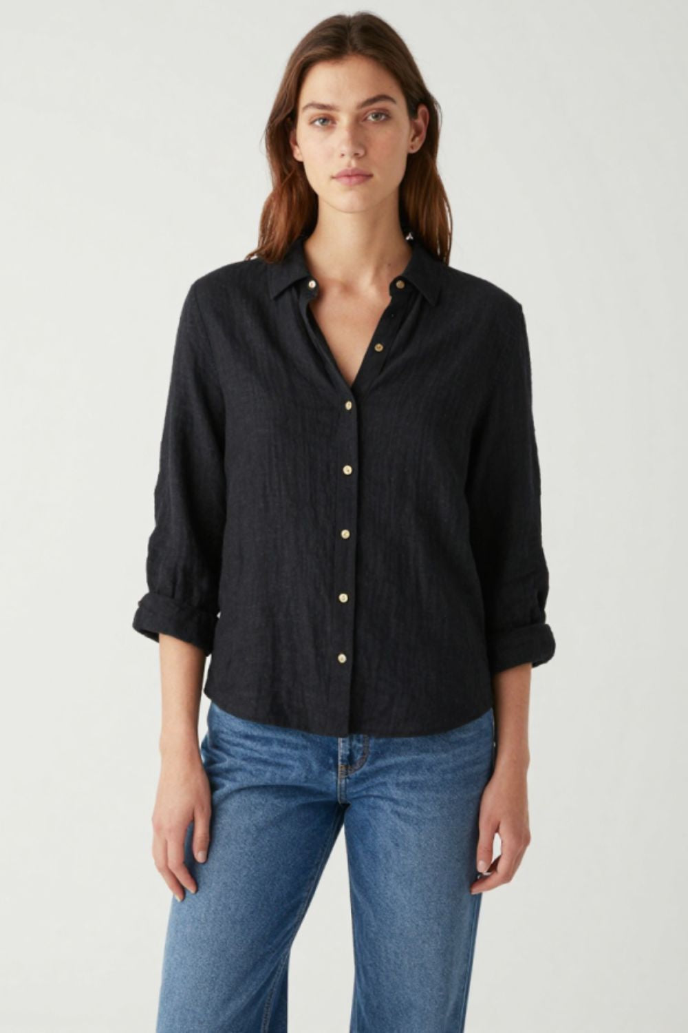 Button Up Long Sleeve Shirt | Timeless Women's Blouse