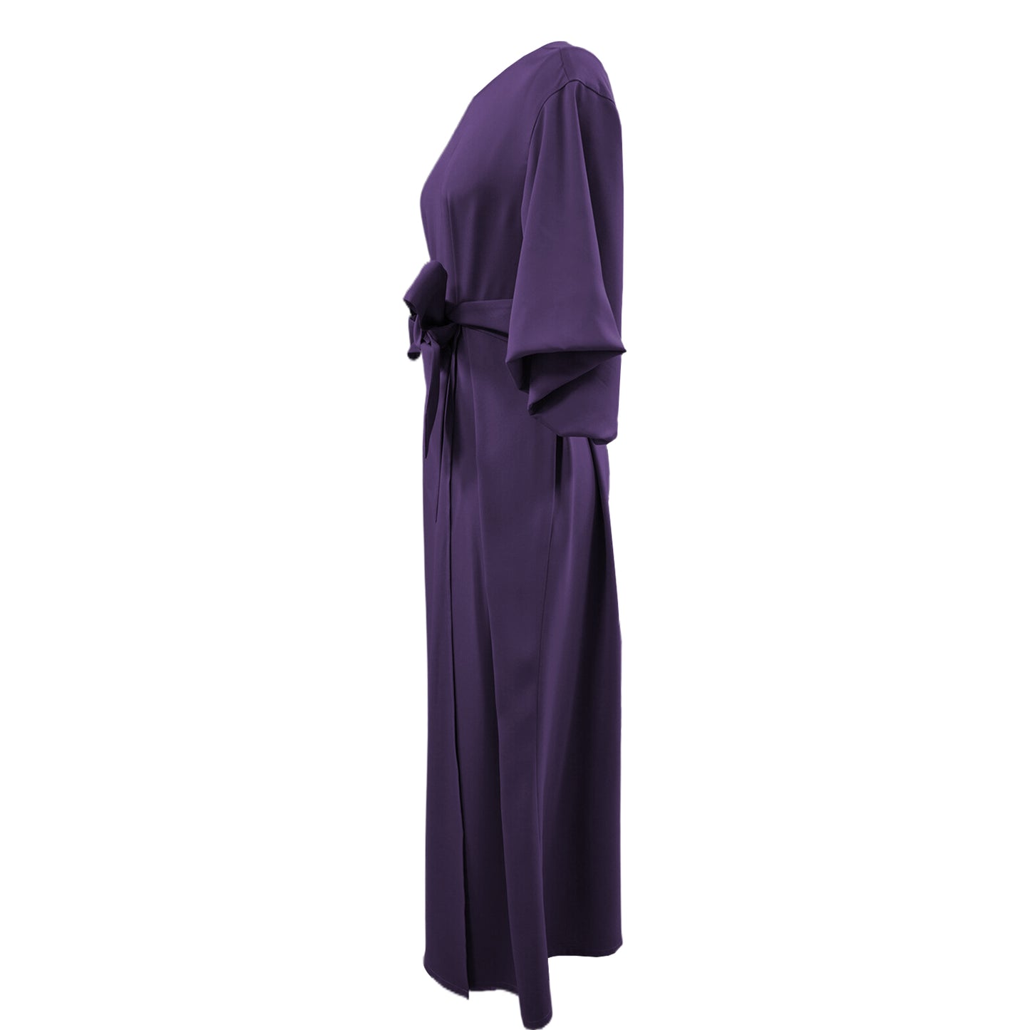 Robe élégante à manches ballon