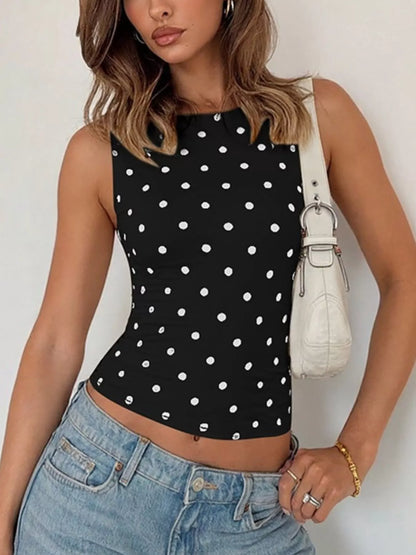 Polka Dot Tank Top