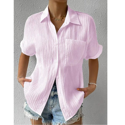 Women's Casual Short Sleeves Shirt