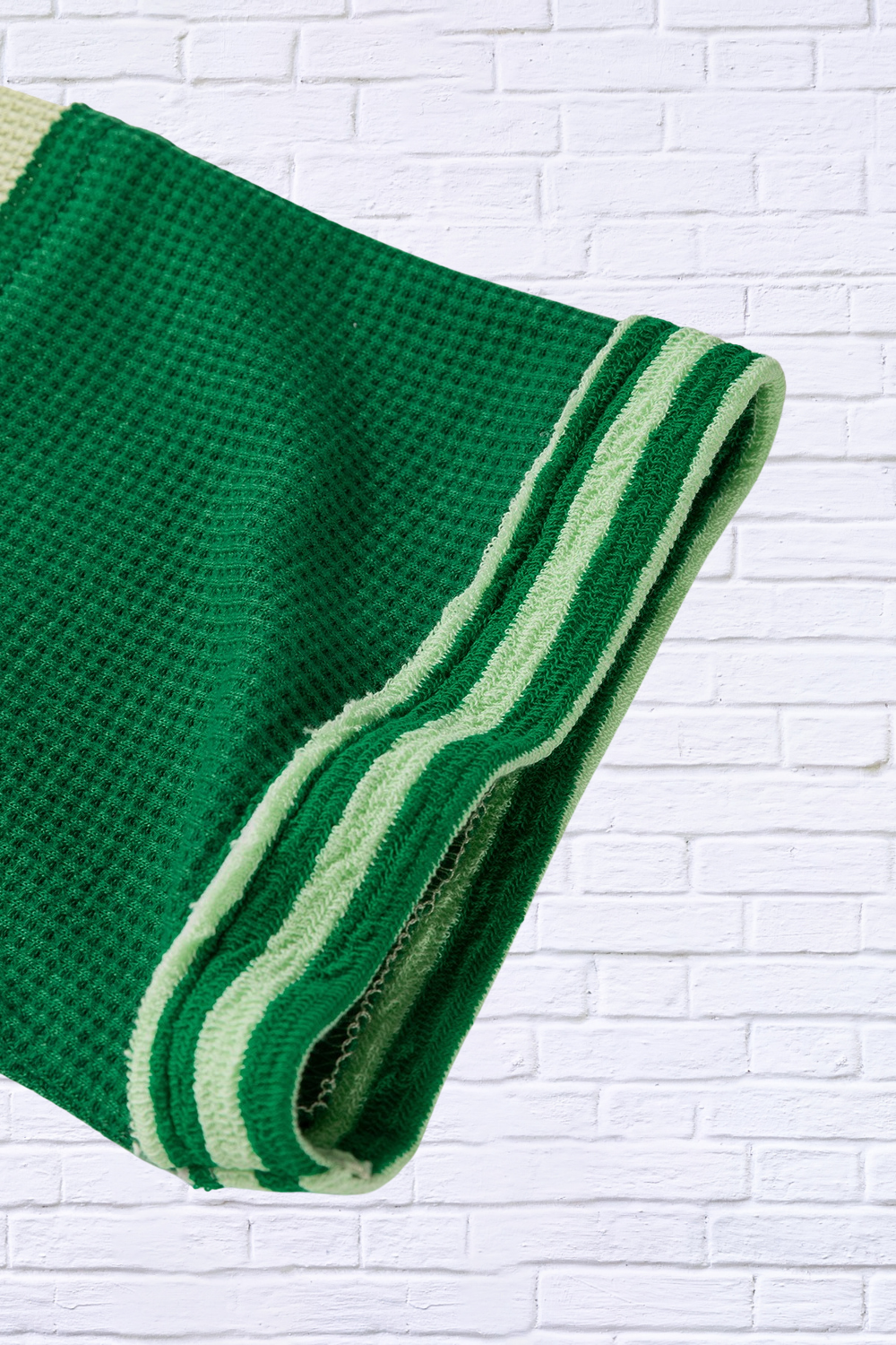 Striped Textured Half Sleeve T-Shirt