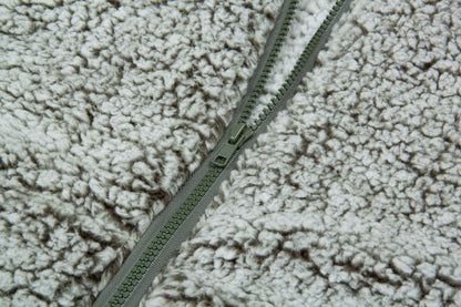 Bubble Velvet Long Sleeve Vest Jacket