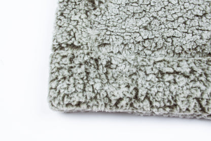 Bubble Velvet Long Sleeve Vest Jacket