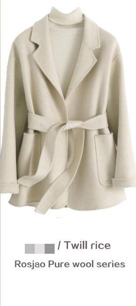 Handmade Reversible Cashmere Woolen Coat