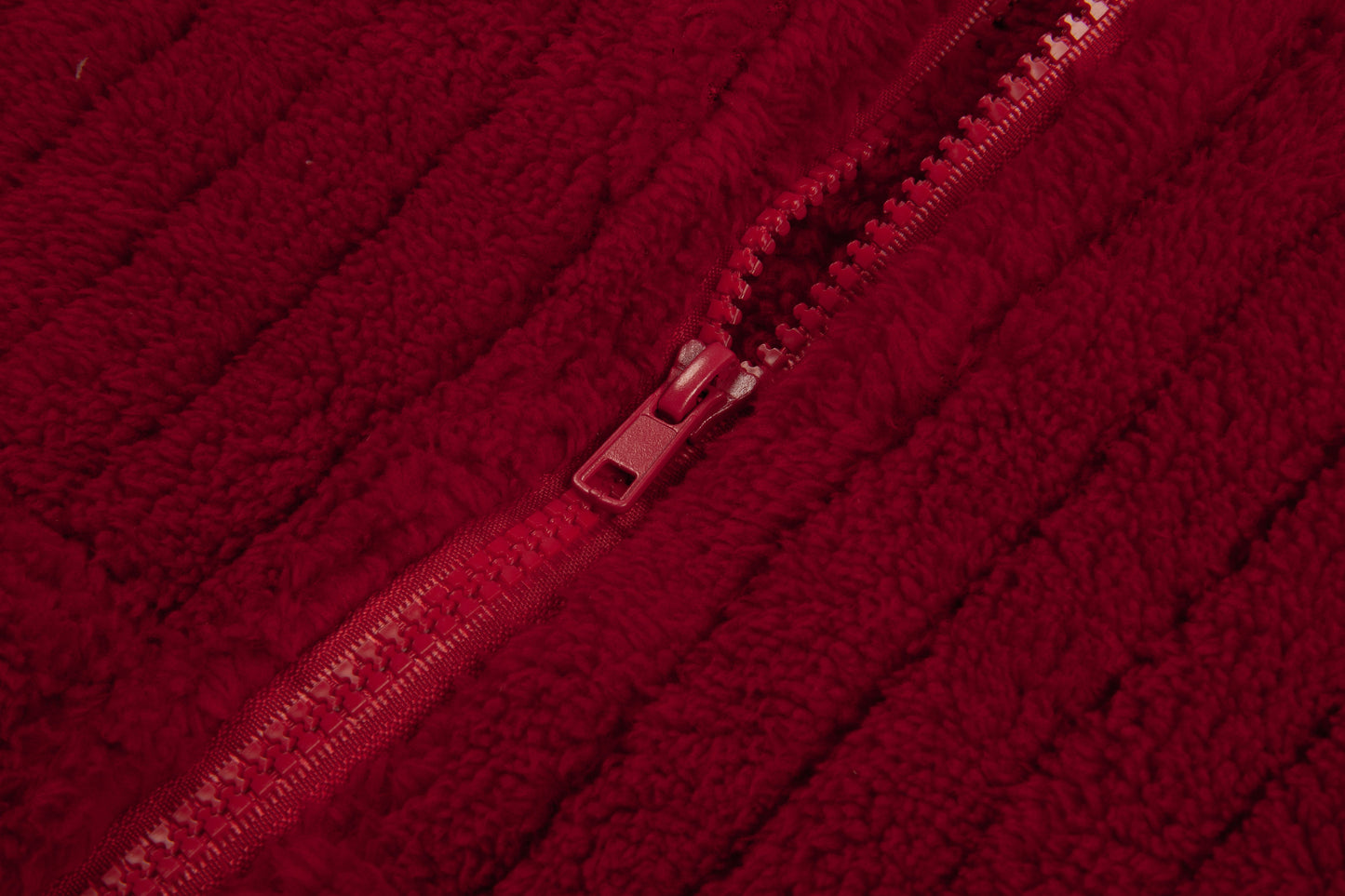 Striped Plush Casual Jacket