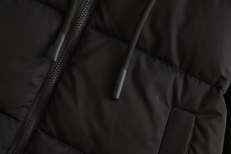 Hooded Short Down Cotton Jacket