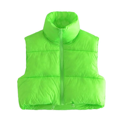 Cotton Padded Casual Vest