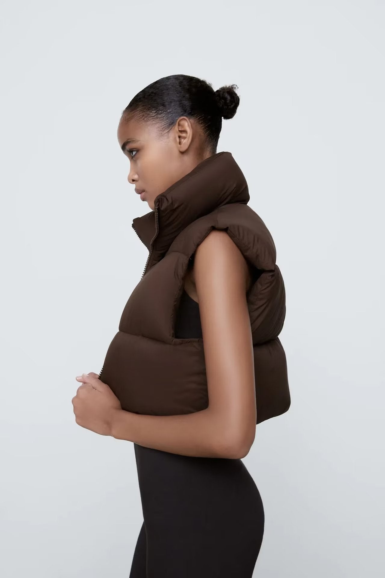 Cotton Padded Casual Vest