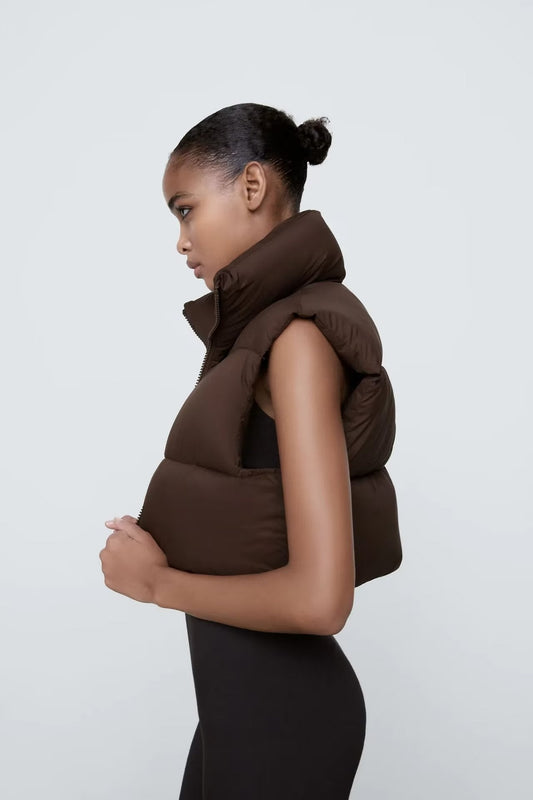 Cotton Padded Casual Vest