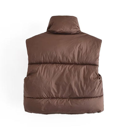 Cotton Padded Casual Vest