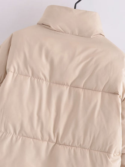 Cotton Padded Short Bread Jacket
