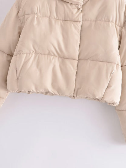Cotton Padded Short Bread Jacket