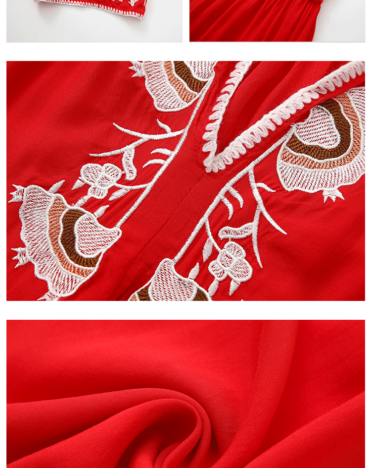 Tracy Embroidered Lace Kaftan