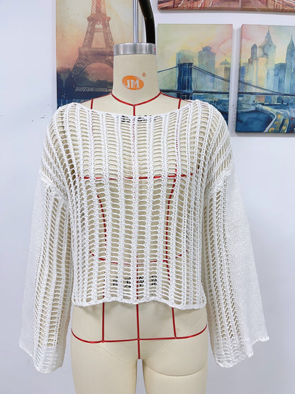 Hand Crochet Off Shoulder Top