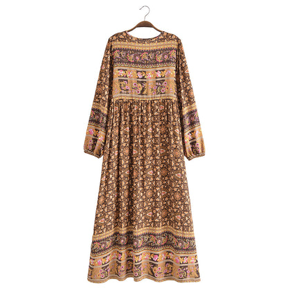 Valencia Printed Maxi Kaftan