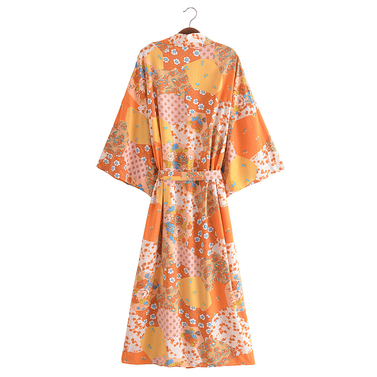 Barcelona Lace up Kimono Robe