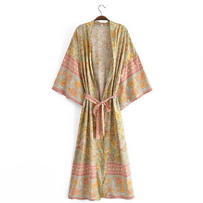 Avery Floral Cardigan Kaftan