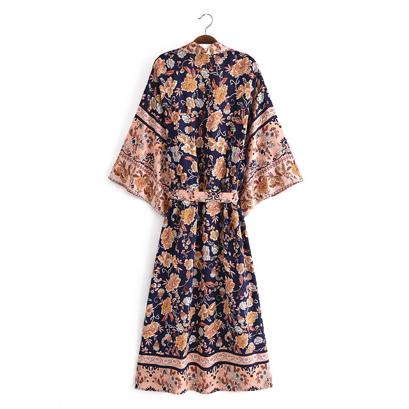 Harper Printed Kimono Cardigan