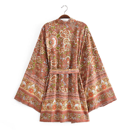 Trisha Printed Kimono Tunic