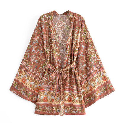 Trisha Printed Kimono Tunic