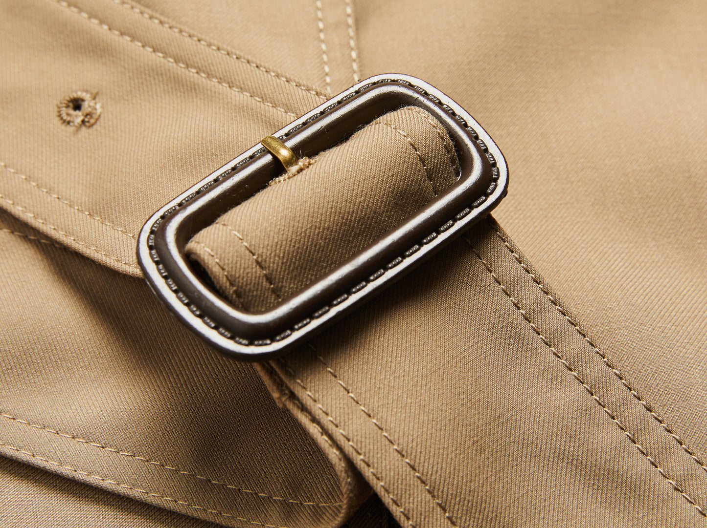 Double Breasted Loose Trench Coat