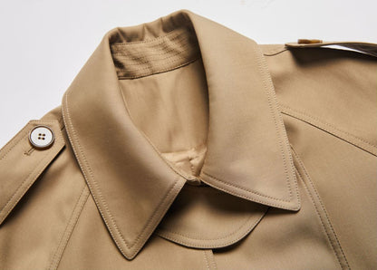 Double Breasted Loose Trench Coat