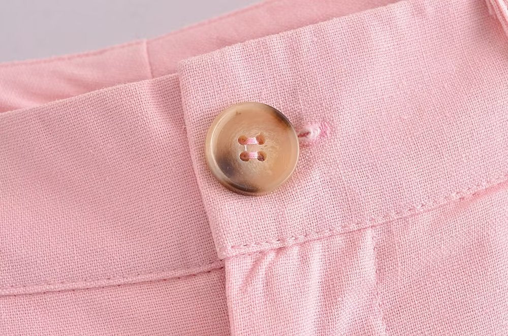 Sleeveless Casual Top and Wide Leg Pants Suit