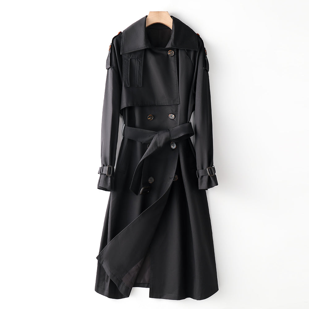 Overknee Slimming Trench Coat