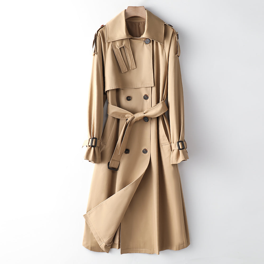 Overknee Slimming Trench Coat
