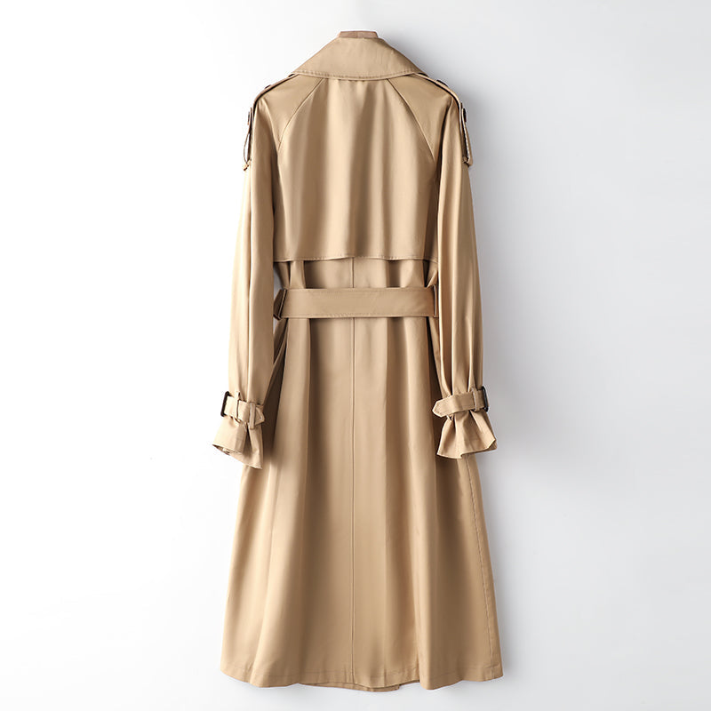 Overknee Slimming Trench Coat