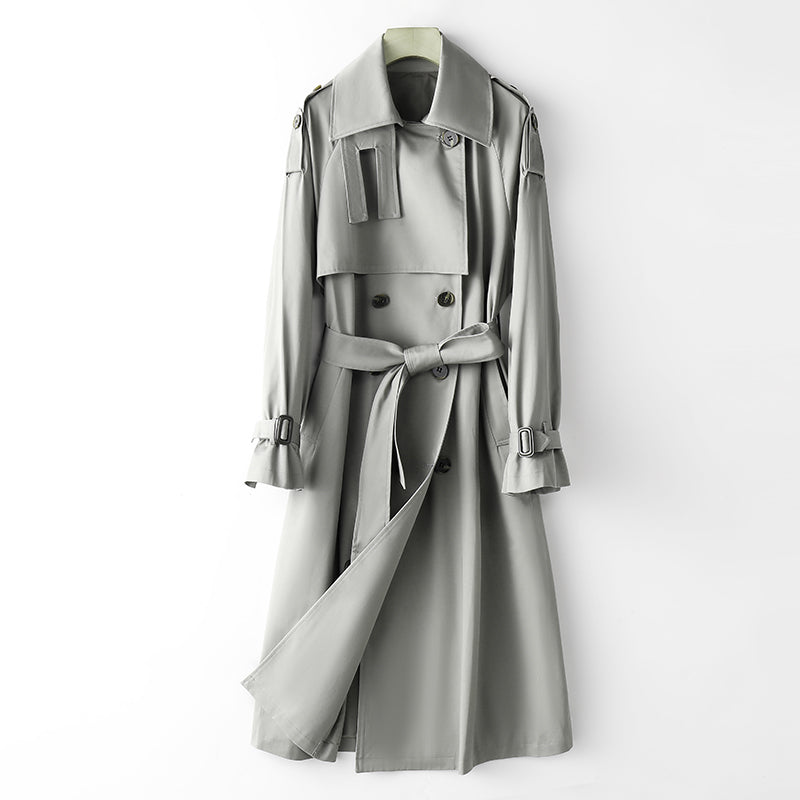 Overknee Slimming Trench Coat