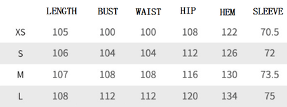 Overknee Slimming Trench Coat