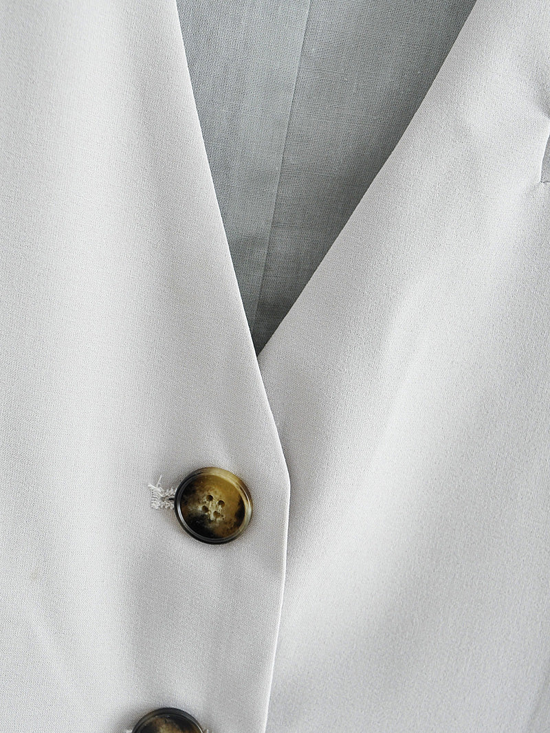 Solid Color Slim Fit Strap Vest