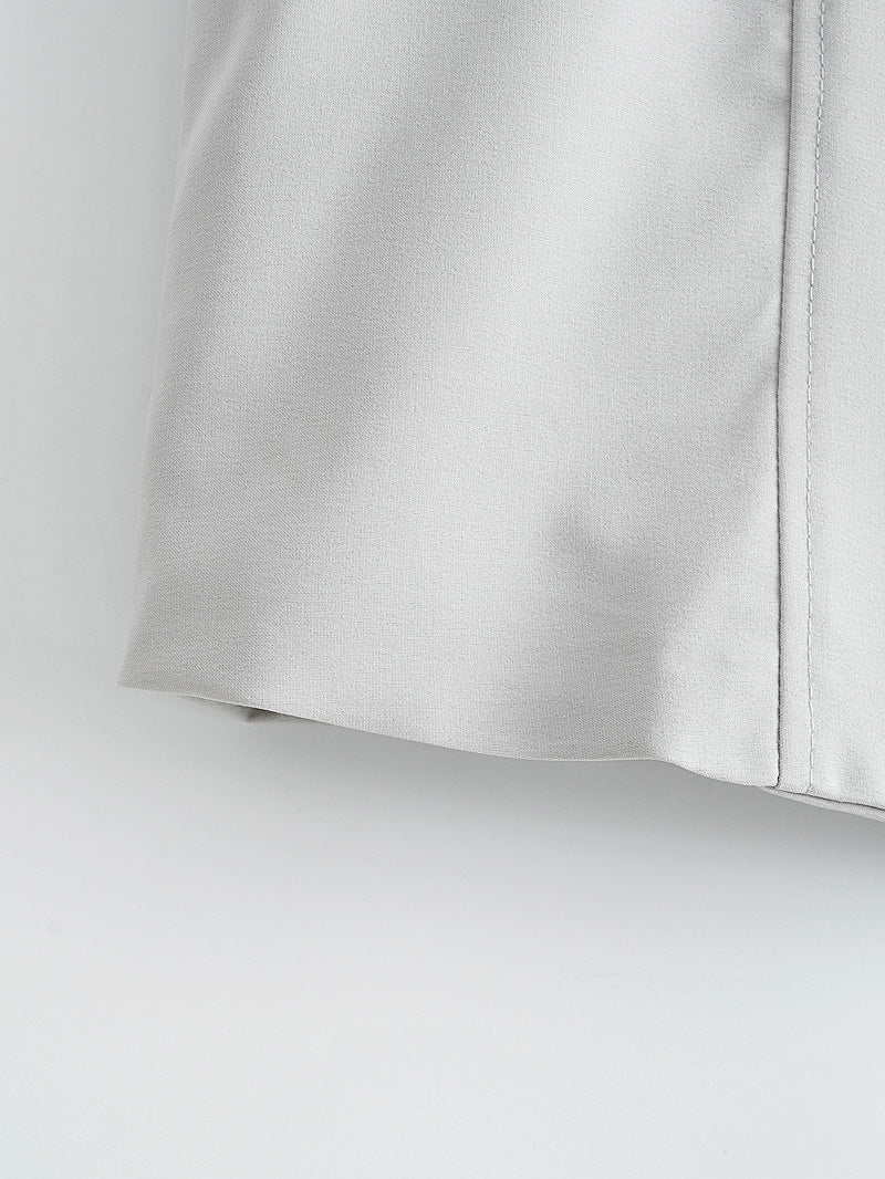 Solid Color Slim Fit Strap Vest