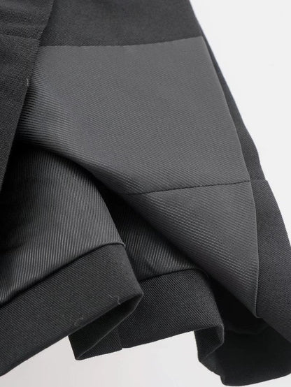 Black Slim Sleeveless Vest