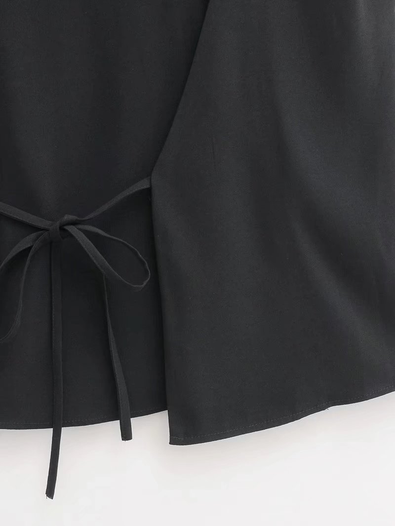 Black Sleeveless Casual Vest