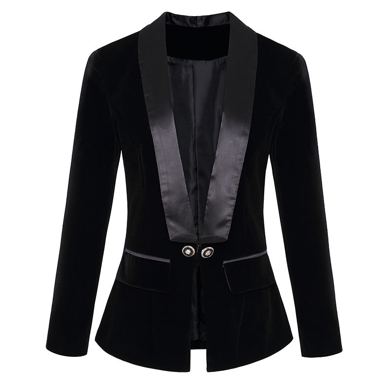 Velvet Blazer for Women